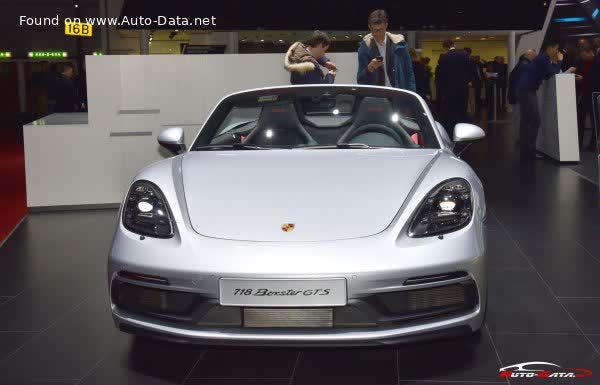 Full specifications and technical details 2020 Porsche 718 Boxster (982) S 2.5 (350 Hp)