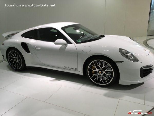 Full specifications and technical details 2013 Porsche 911 (991) Turbo S 3.8 (560 Hp) PDK