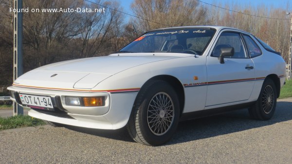 Full specifications and technical details 1987 Porsche 924 2.5 S (160 Hp)