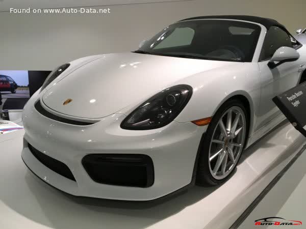 Full specifications and technical details 2015 Porsche Boxster (981) GTS 3.4 (330 Hp)