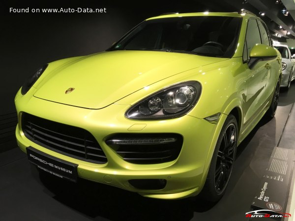 Full specifications and technical details 2012 Porsche Cayenne II GTS 4.8 V8 (420 Hp) Tiptronic