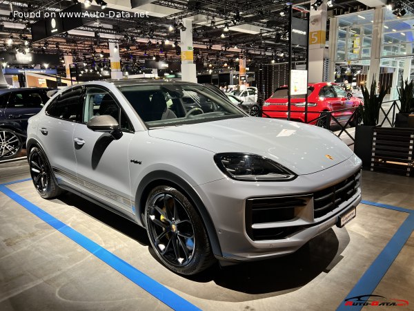 Full specifications and technical details 2023 Porsche Cayenne III (facelift 2023) Coupe GT-Paket Turbo 4.0 V8 (739 Hp) E-Hybrid Tiptronic S