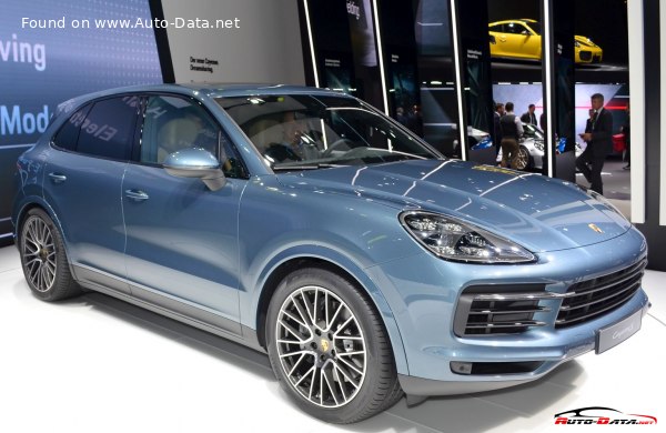 Full specifications and technical details 2017 Porsche Cayenne III Turbo 4.0 V8 (550 Hp) Tiptronic S