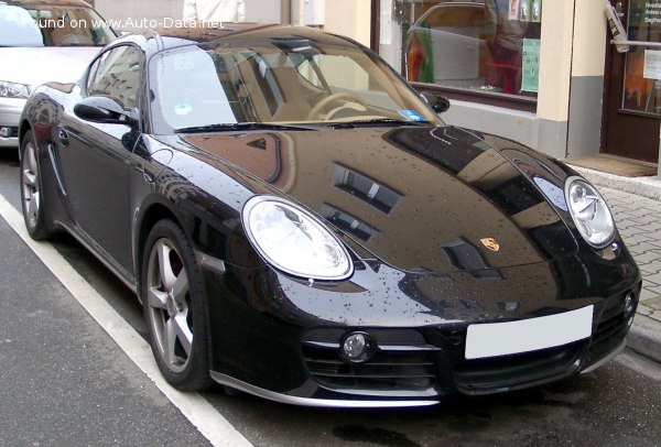 Full specifications and technical details 2005 Porsche Cayman (987c) S 3.4 (295 Hp) Tiptronic S