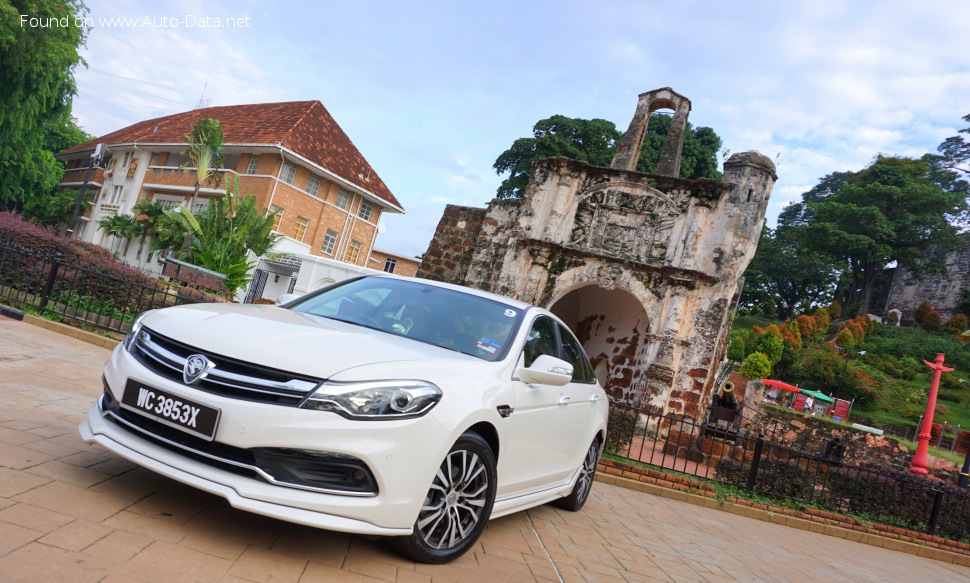 المواصفات والتفاصيل التقنية الكاملة 2016 Proton Perdana II (facelift 2016) 2.0 (156 Hp) Automatic