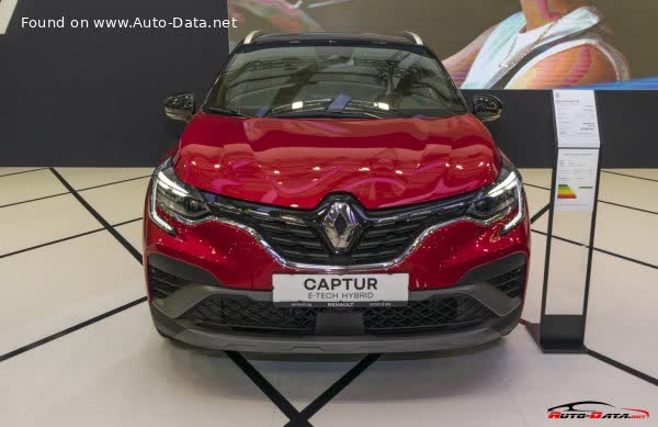 المواصفات والتفاصيل التقنية الكاملة 2020 Renault Captur II E-TECH 1.6 (158 Hp) Plug-in Hybrid Multimode