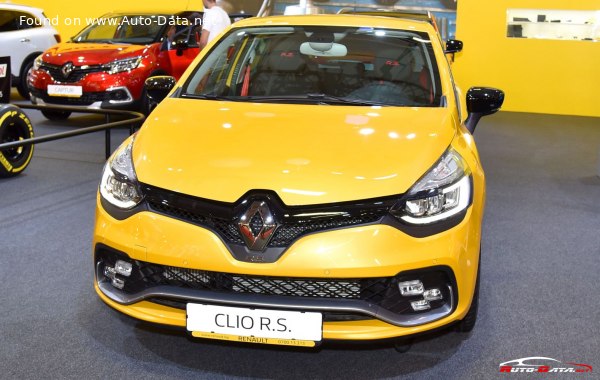 المواصفات والتفاصيل التقنية الكاملة 2016 Renault Clio IV (Phase II, 2016) RS 1.6 (200 Hp) EDC S&S