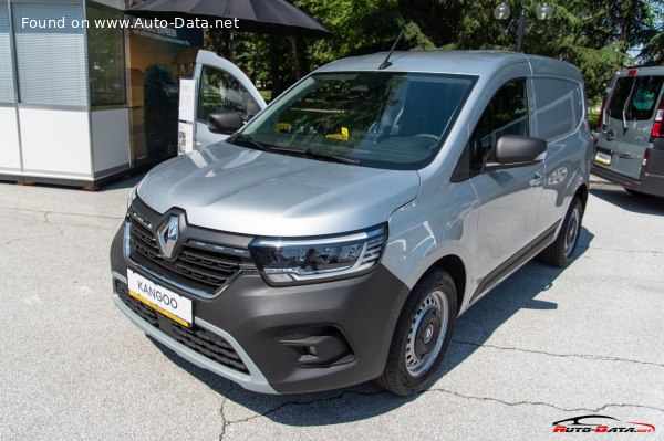 Full specifications and technical details 2021 Renault Kangoo III Rapid 1.5 Blue dCi (95 Hp)