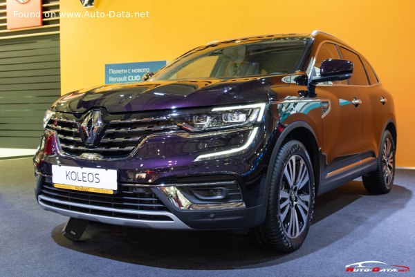 المواصفات والتفاصيل التقنية الكاملة 2019 Renault Koleos II (Phase II) 2.0 Blue dCi (190 Hp) 4x4-i X-Tronic