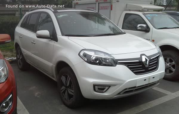 Full specifications and technical details 2013 Renault Koleos (Phase III) 2.0 dCi (173 Hp) 4x4