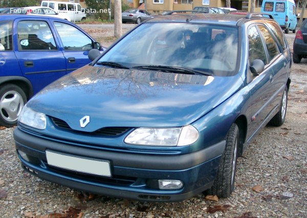 المواصفات والتفاصيل التقنية الكاملة 1997 Renault Laguna Grandtour 1.9 dTi (98 Hp)