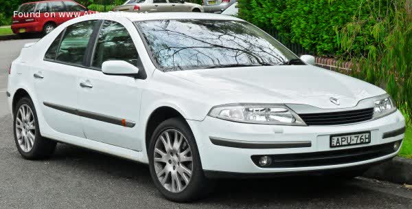 Full specifications and technical details 2002 Renault Laguna II 1.9 dCi (100 Hp)