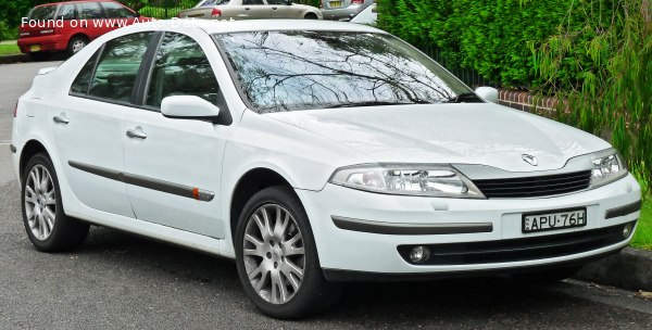 Full specifications and technical details 2002 Renault Laguna II 1.9 dCi (100 Hp)