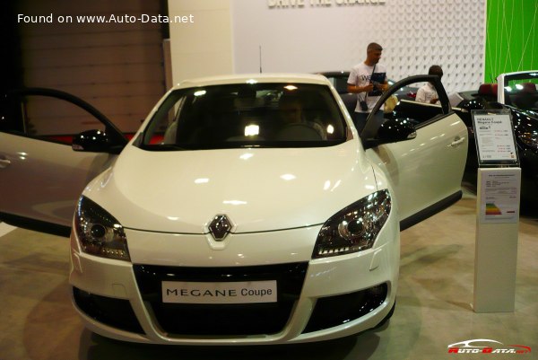 المواصفات والتفاصيل التقنية الكاملة 2011 Renault Megane Coupe Monaco GP 1.9 dCi (130 Hp) FAP