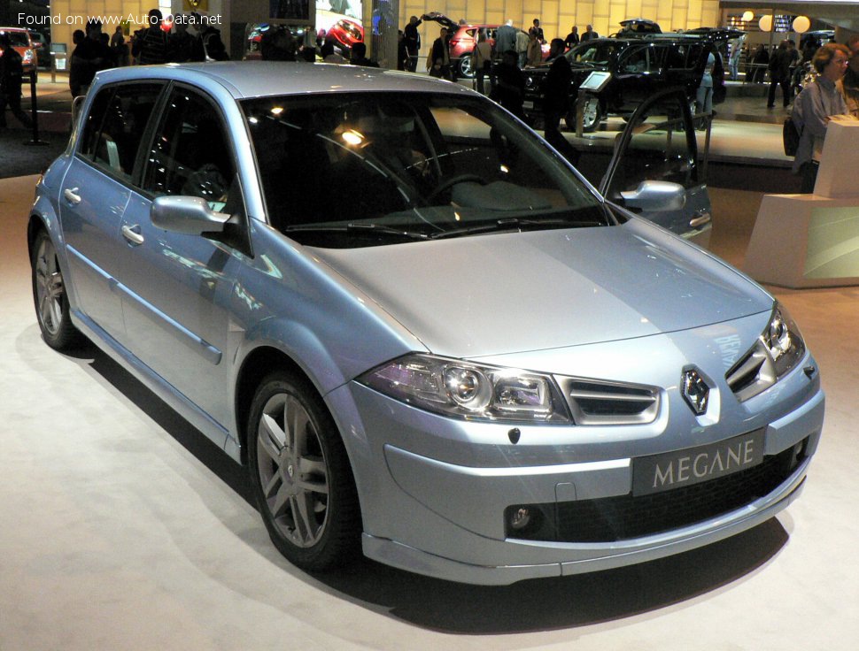 المواصفات والتفاصيل التقنية الكاملة 2006 Renault Megane II (Phase II, 2006) 1.4 16V (98 Hp)