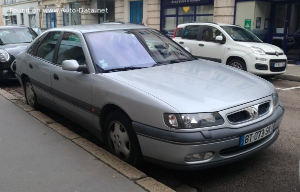 المواصفات والتفاصيل التقنية الكاملة 1996 Renault Safrane I (B54, facelift 1996) 2.0 16V (B54L) (136 Hp)