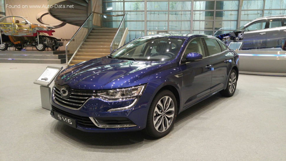 المواصفات والتفاصيل التقنية الكاملة 2016 Renault Samsung SM6 2.0 GDe (150 Hp) Automatic