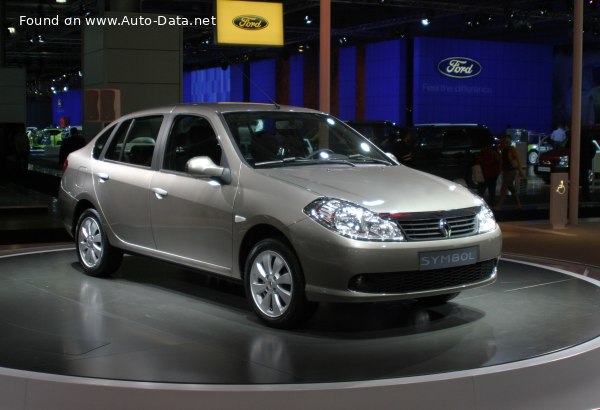 المواصفات والتفاصيل التقنية الكاملة 2008 Renault Symbol II 1.6 16V (105 Hp)