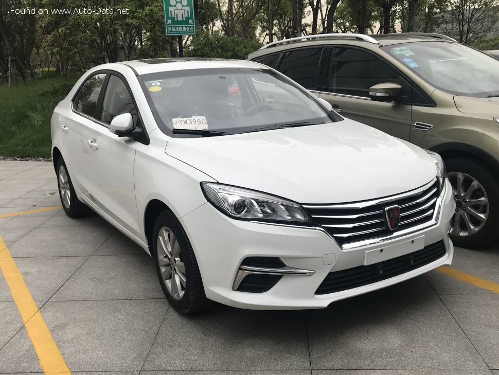 Full specifications and technical details 2017 Roewe 360 Plus 1.5 (116 Hp) Automatic