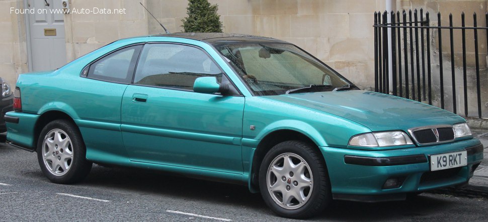 المواصفات والتفاصيل التقنية الكاملة 1994 Rover 200 Coupe (XW) 220i (140 Hp)