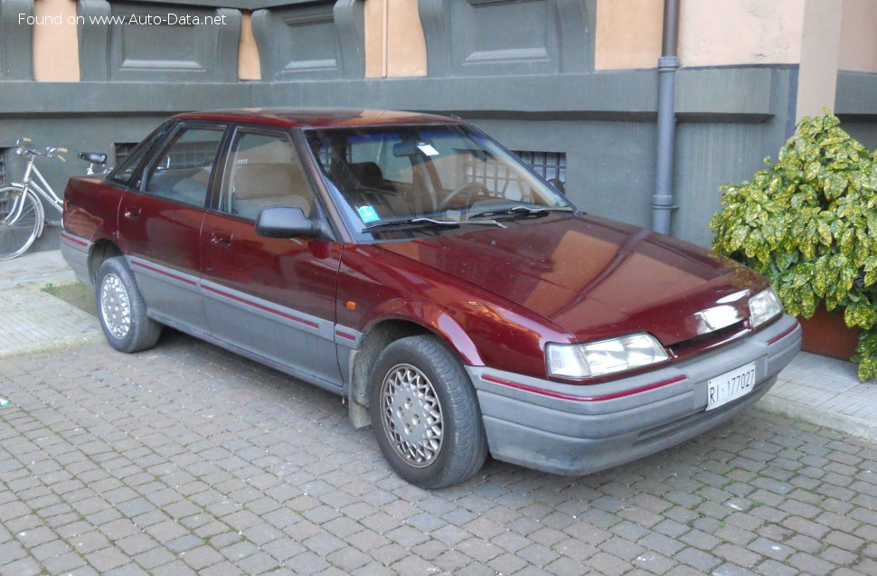 المواصفات والتفاصيل التقنية الكاملة 1990 Rover 400 (XW) 416 GSI (111 Hp) Automatic