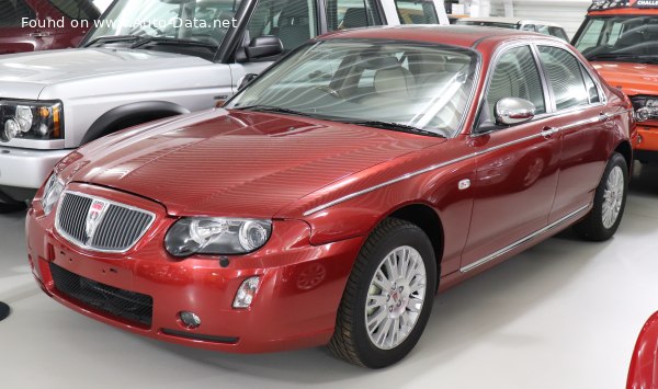 المواصفات والتفاصيل التقنية الكاملة 2004 Rover 75 (facelift 2004) 2.0 CDT (116 Hp) Automatic