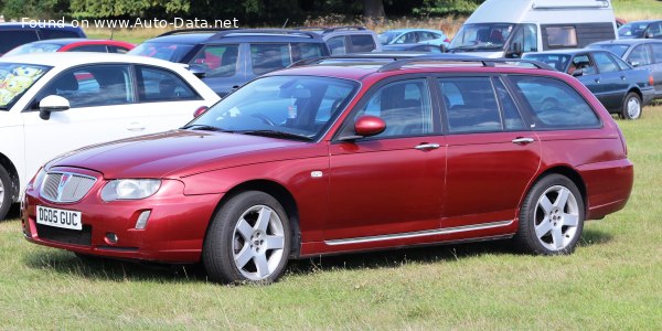 المواصفات والتفاصيل التقنية الكاملة 2004 Rover 75 Tourer (facelift 2004) 2.5 V6 (177 Hp) Automatic