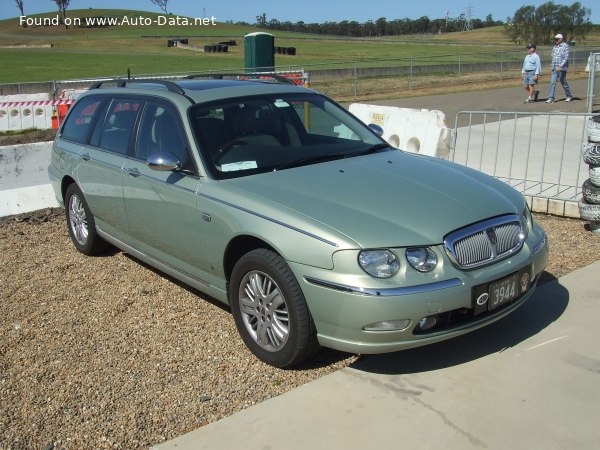 المواصفات والتفاصيل التقنية الكاملة 2001 Rover 75 Tourer 2.5 V6 (177 Hp)