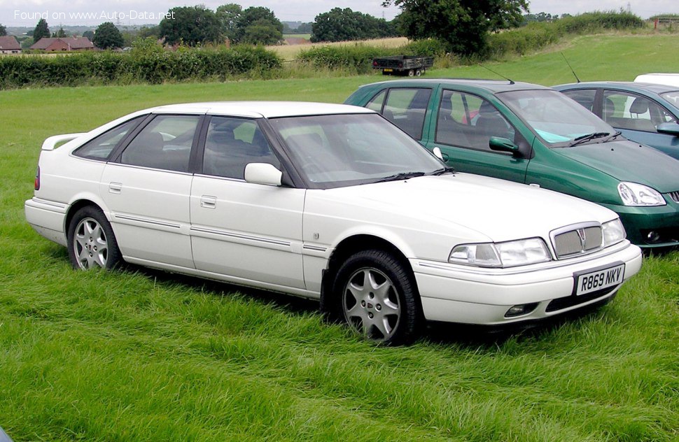 Vollständige Spezifikationen und technische Details 1992 Rover 800 Hatchback 820 16V Turbo (RS) (180 Hp)