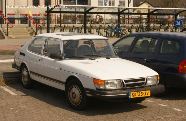 المواصفات والتفاصيل التقنية الكاملة 1985 Saab 900 I Combi Coupe 2.0 Turbo 16V (160 Hp)