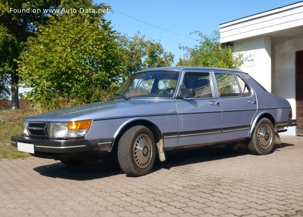 Full specifications and technical details 1980 Saab 900 I 2.0 c (108 Hp)