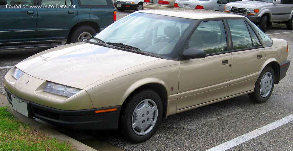 Full specifications and technical details 1990 Saturn SL 1.9 i (100 Hp)