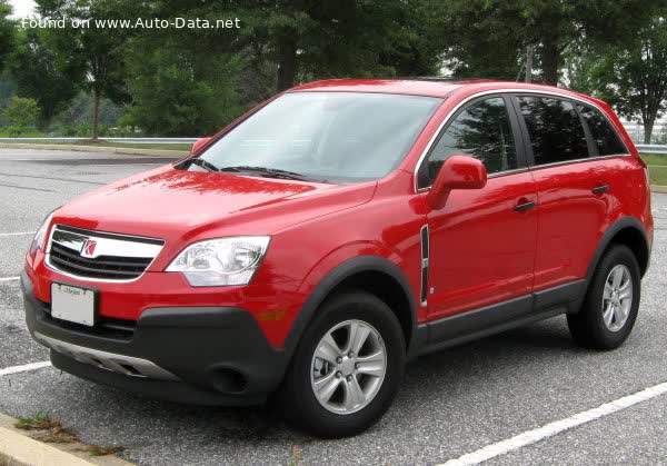Full specifications and technical details 2007 Saturn VUE II 3.5i 2WD (222 Hp)
