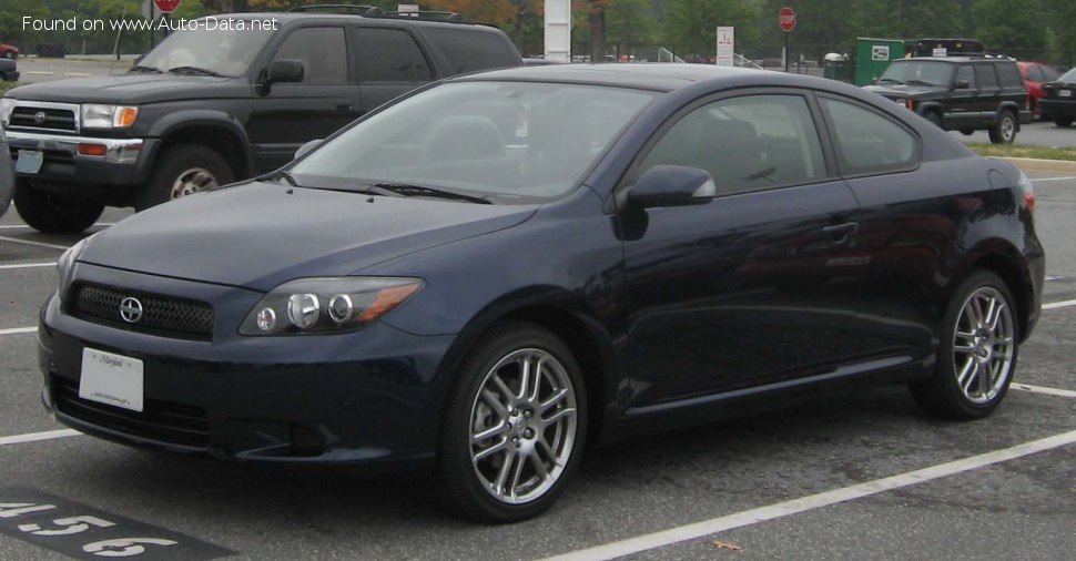 المواصفات والتفاصيل التقنية الكاملة 2007 Scion tC I (facelift 2007) 2.4 (163 Hp)