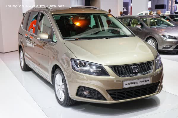 المواصفات والتفاصيل التقنية الكاملة 2010 Seat Alhambra II (7N) 2.0 TDI (170 Hp) DPF Ecomotive