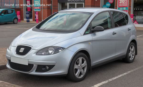 Vollständige Spezifikationen und technische Details 2007 Seat Altea (5P) 1.8 TSI (160 Hp) DSG