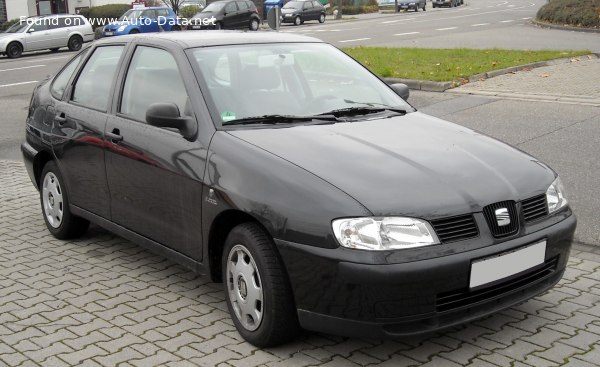 المواصفات والتفاصيل التقنية الكاملة 1999 Seat Cordoba I (facelift 1999) 1.9 SDI (68 Hp)