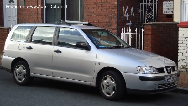 المواصفات والتفاصيل التقنية الكاملة 1999 Seat Cordoba Vario I (facelift 1999) 1.9 TDI (90 Hp)