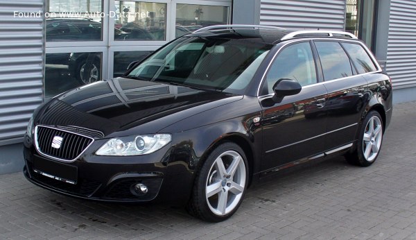 Full specifications and technical details 2010 Seat Exeo ST 1.8 TSI (120 Hp)