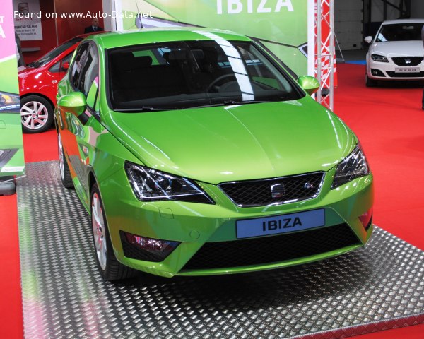 Full specifications and technical details 2012 Seat Ibiza IV (facelift 2012) 1.4 (85 Hp)