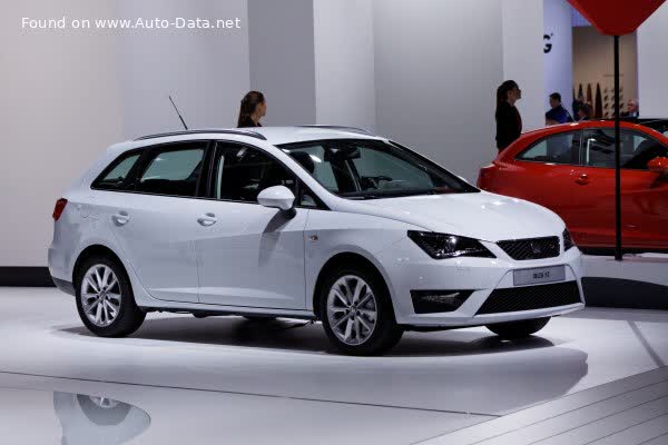 Spécifications complètes et détails techniques 2012 Seat Ibiza IV ST (facelift 2012) FR 1.4 TSI (150 Hp) DSG