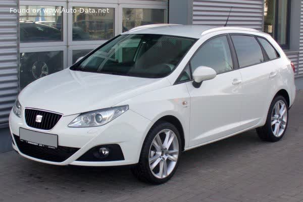Vollständige Spezifikationen und technische Details 2010 Seat Ibiza IV ST 1.2 TDI (75 Hp)