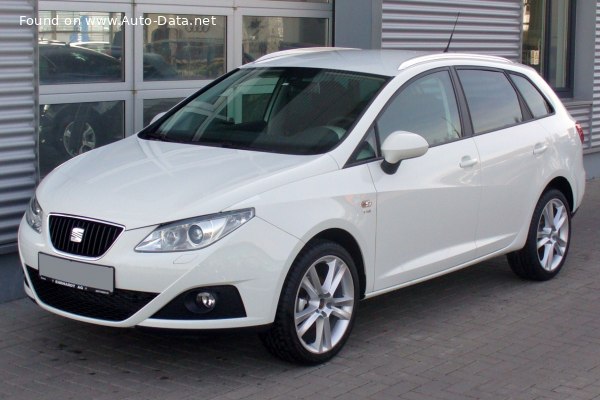 Full specifications and technical details 2010 Seat Ibiza IV ST 1.2 TSI (105 Hp) DSG