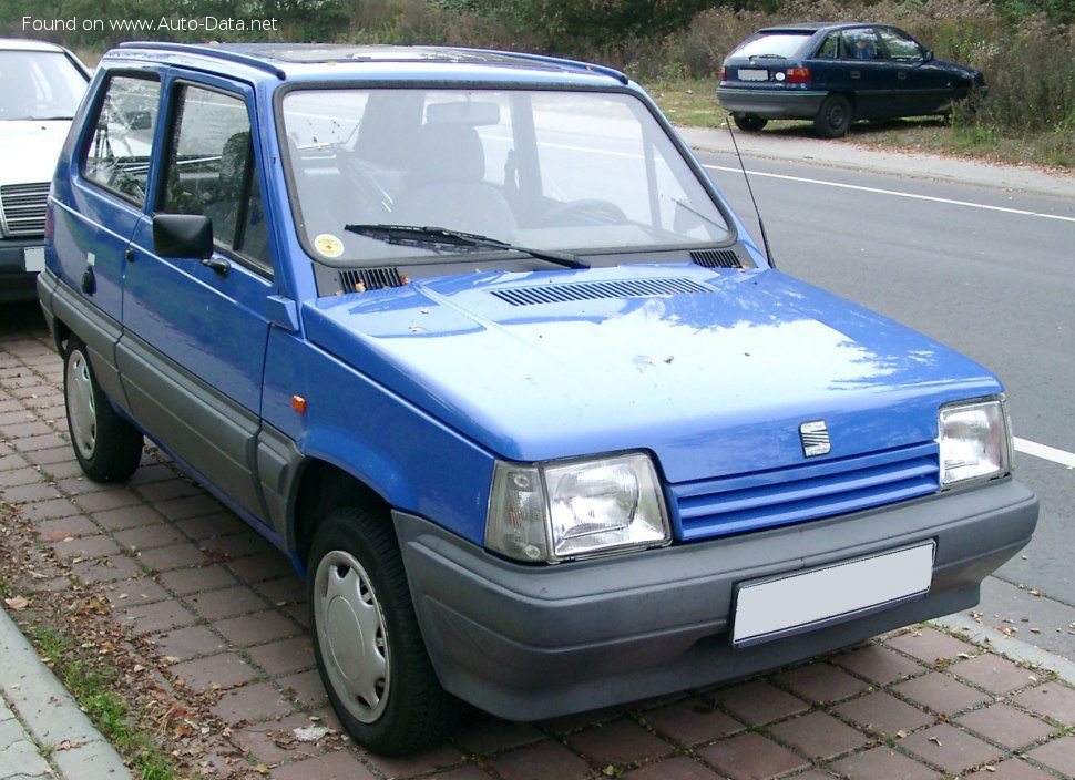 المواصفات والتفاصيل التقنية الكاملة 1987 Seat Marbella (28) 0.9 (40 Hp)