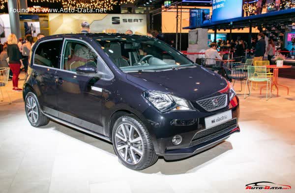 Vollständige Spezifikationen und technische Details 2019 Seat Mii Electric 36.8 kWh (83 Hp)