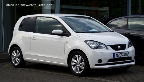 المواصفات والتفاصيل التقنية الكاملة 2011 Seat Mii 1.0 12V (75 Hp) Ecomotive