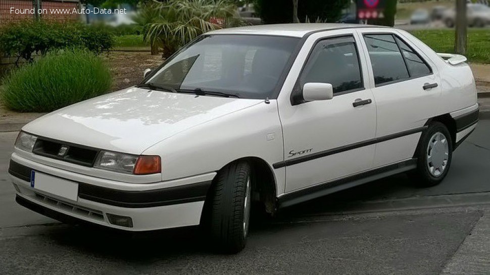 المواصفات والتفاصيل التقنية الكاملة 1991 Seat Toledo I (1L) 1.8 16V (128 Hp)