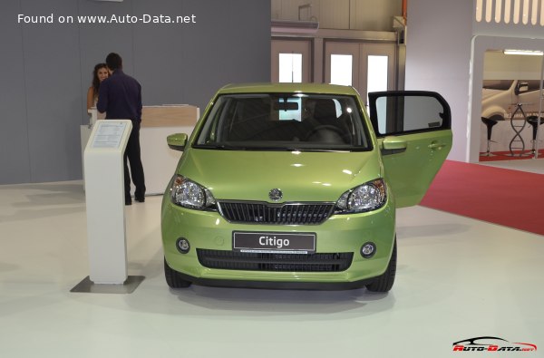 المواصفات والتفاصيل التقنية الكاملة 2011 Skoda Citigo (5-door) 1.0 (60 Hp) Automatic