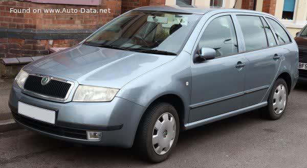 Full specifications and technical details 1999 Skoda Fabia I Combi (6Y) 2.0 (115 Hp)