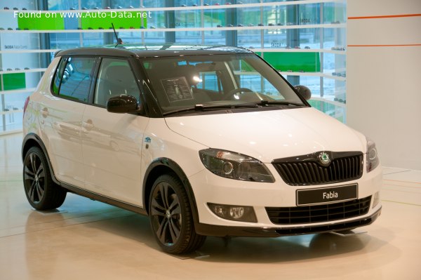 المواصفات والتفاصيل التقنية الكاملة 2011 Skoda Fabia II (facelift 2010) 1.2 (60 Hp)